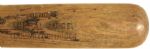 1960-63 Stan Musial St. Louis Cardinals H&B Louisville Slugger Professional Model Game Used Bat (MEARS A6)