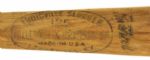 1960-63 Stan Musial St. Louis Cardinals H&B Louisville Slugger Professional Model Game Used Bat (MEARS A6)