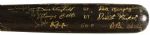 1985 Silver Slugger Team Signed Bat w/17 Sigs. Incl. Cal Ripken Jr. George Brett Carter Winfield Henderson  - JSA 