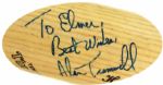 1988-90 circa Alan Trammell Detroit Tigers Autographed Worth Professional Model Game Used Bat (MEARS A10)