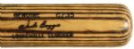 1984 Wade Boggs Boston Red Sox Autographed Louisville Slugger Professional Model Game Used Bat (MEARS A7.5)