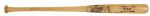 1980 Chris Bourjos San Francisco Giants Louisville Slugger Professional Model Game Used Bat (MEARS A6) Autographed by Willie Stargell 
