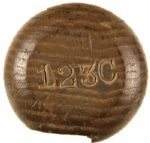 1961-63 Gil Hodges New York Mets Adirondack Professional Model Team Index Bat (MEARS A7.5)