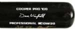 1988-90 circa Dave Winfield New York Yankees Autographed Cooper Professional Model Team Index Bat (MEARS Authentic)