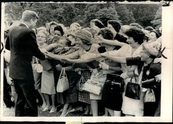 1962 John F. Kennedy "John Rogers Collection Archives" Original Photos (MEARS LOA) - Lot of 35