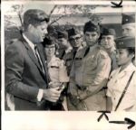 1962 John F. Kennedy John Rogers Collection Archives Original Photos (MEARS LOA) - Lot of 35