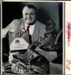 1940-67 Jimmie Foxx "TSN Collection Archives" Original Photos (Sporting News Collection Hologram/MEARS LOA) - Lot of 12