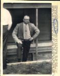 1940-67 Jimmie Foxx TSN Collection Archives Original Photos (Sporting News Collection Hologram/MEARS LOA) - Lot of 12