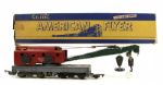 1950 Gilbert American Flyer 3/16" Scale Model No. 644 Crane Car - In Original Box 
