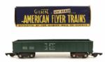 1940 circa Gilbert American Flyer Train 3/16" Scale Model Condola Car - In Original Box