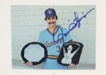 1982 Milwaukee Brewers Multi-Signed Yearbook w/12 Sigs. Incl. Bud Selig Pete Vuckovich Paul Molitor - JSA 