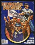 1983 Milwaukee Brewers Signed Team Yearbook w/6 Sigs. Including Marshall Edwards Bob Uecker - JSA 