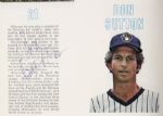 1983 Milwaukee Brewers Signed Team Yearbook w/6 Sigs. Including Marshall Edwards Bob Uecker - JSA 