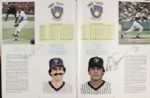 1983 Milwaukee Brewers Signed Team Yearbook w/25 Sigs. Including Marshall Edwards Bud Selig Paul Molitor - JSA 