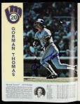 1979 Milwaukee Brewers Signed Team Yearbook w/14 Sigs. Incl Bud Selig Robin Yout Paul Molitor - JSA 