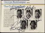 1980 Milwaukee Brewers Signed Team Yearbook w/25 Sigs. Incl. Harvey Kuenn Robin Yount Paul Molitor - JSA 