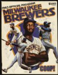 1982 & 83 Milwaukee Brewers Signed Program - Lot of 2 w/Pete Vuckovich  - JSA 