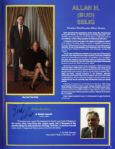 1990 Milwaukee Brewers Signed Team Yearbook w/6 Sigs. Incl. Bud Selig (2) Robin Yount - JSA 