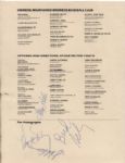 1982-84 Milwaukee Brewers Signed Memorabilia - Lot of 3 - Featuring Hank Aaron Paul Molitor Bud Selig Wayne Embry - JSA 