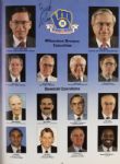 1989 Milwaukee Brewers Signed Team Yearbook w/6 Sigs. Incl. Bud Selig Robin Yount Paul Molitor - JSA 