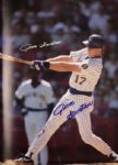 1989 Milwaukee Brewers Signed Team Yearbook w/6 Sigs. Incl. Bud Selig Robin Yount Paul Molitor - JSA 