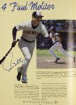1986 Milwaukee Brewers Signed Team Yearbook w/4 Sigs. Incll. Robin Yount Bud Selig Paul Molitor - JSA