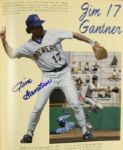 1986 Milwaukee Brewers Signed Team Yearbook w/4 Sigs. Incll. Robin Yount Bud Selig Paul Molitor - JSA