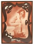 1967 Frank Zappa Crappa Original First British 17 1/4" x 23 1/2" Printing Poster 