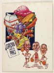 1990s Michael Jordan Scottie Pippen Horace Grant Chicago Bulls Grow Like a Pro Folder - Rare 