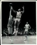 1969 Elgin Baylor Los Angeles Lakers "TSN Collection Archives" Original 8" x 10" Photos (Sporting News Collection Hologram/MEARS LOA) - Lot of 2