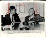 1958-62 Dwight D. Eisenhower John F. Kennedy John Rogers Collection Archives Original Photos (MEARS LOA) - Lot of 16
