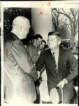 1958-62 Dwight D. Eisenhower John F. Kennedy John Rogers Collection Archives Original Photos (MEARS LOA) - Lot of 16