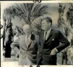 1958-62 Dwight D. Eisenhower John F. Kennedy John Rogers Collection Archives Original Photos (MEARS LOA) - Lot of 16