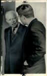 1958-62 Dwight D. Eisenhower John F. Kennedy John Rogers Collection Archives Original Photos (MEARS LOA) - Lot of 16