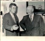 1958-62 Dwight D. Eisenhower John F. Kennedy John Rogers Collection Archives Original Photos (MEARS LOA) - Lot of 16