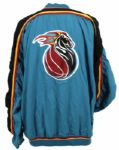 1996-97 Grant Hill Detroit Pistons Game Worn Pre-Game Jacket (MEARS LOA)