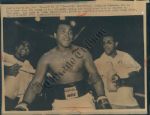 1977 Muhammad Ali MITRE Training Worn Trunks for the Ernie Shavers Championship Match – Direct from the estate of Wali Muhammad