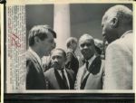 1961-68 Robert F. Kennedy John Rogers Collection Archives Original Photos (MEARS LOA)- Lot of 75