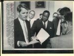 1961-68 Robert F. Kennedy John Rogers Collection Archives Original Photos (MEARS LOA)- Lot of 75