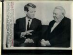 1961-68 Robert F. Kennedy John Rogers Collection Archives Original Photos (MEARS LOA)- Lot of 75