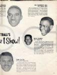 1959-60 Harlem Globetrotters Program w/ '60-61 Team Insert