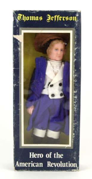 1970s Thomas Jefferson Hero of the American Revolution Toy (MIB) 