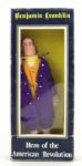 1970s Benjamin Franklin Hero of the American Revolution Toy (MIB)