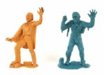 1970s Mummy & Phantom Marx 5 1/2" Figure (Lot of 2) 