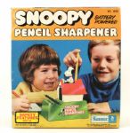 1973 Snoopy Peanuts Character Pencil Sharpener (MIB) 