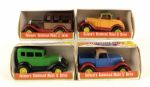 1974 TootsieToy Ford Die Cast Metal Model A Series MIB (Lot of 4 Different) 