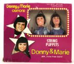 1977 Donny & Marie Osmond String Puppet Set MIB 