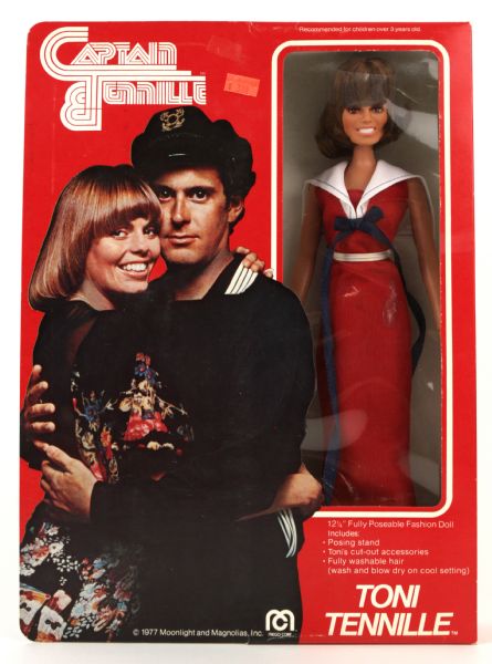 1977 Tonni Tennille Captain & Tennille 12 1/4" Doll MIB 