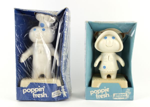 1971-72 Doughboy & Poppie Figure Both in Original Box 