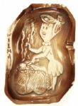 1961 Wilma Flintstone 8 Ceramic Dish 